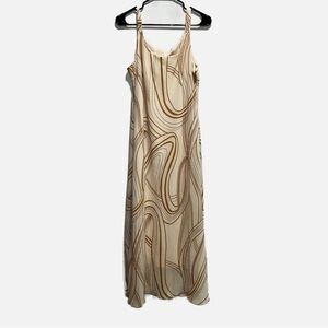 JOB STYLE Abstract Everyday Slip Maxi Sleeveless Dress